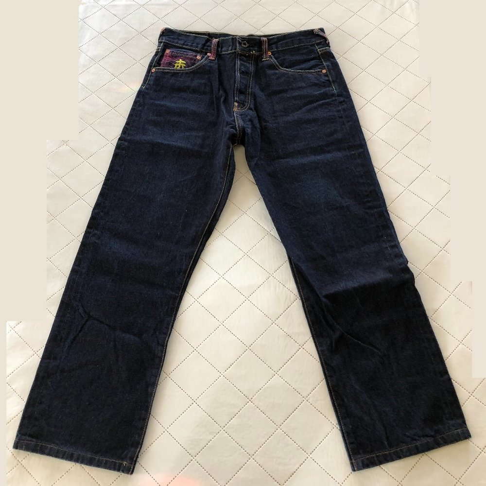Classic Martin Ksohoh Red Monkey Company Style Jeans